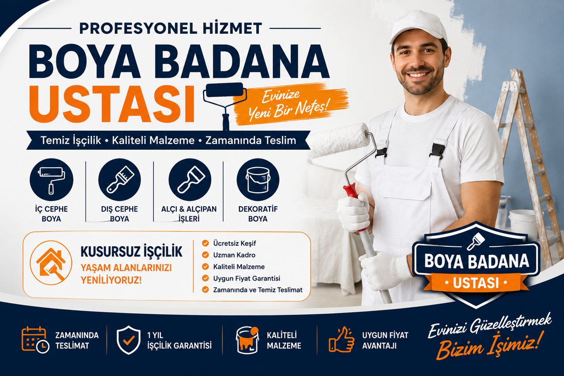 Alaybey boya badana ustası – profesyonel boyacı